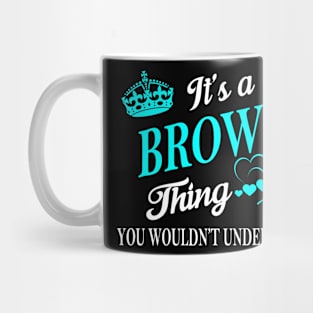 BROWN Mug